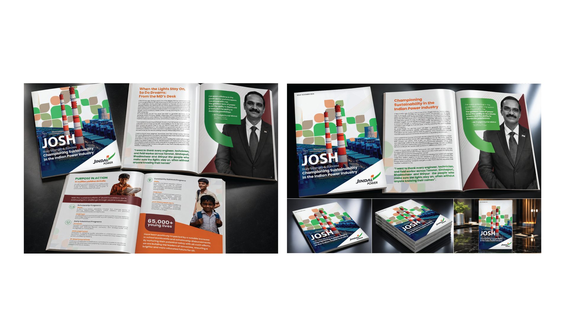 Josh — Corporate Brochure
