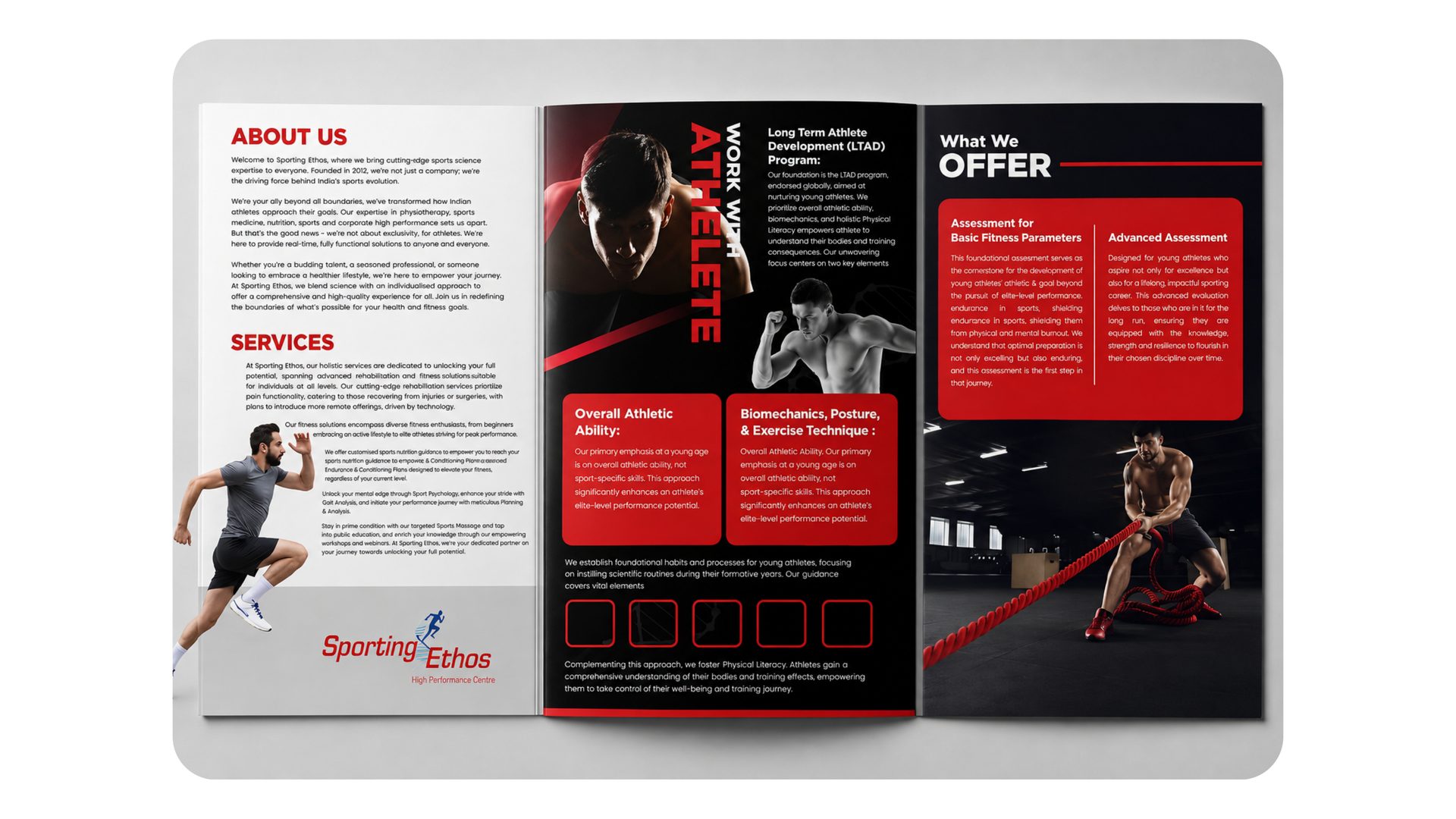 Sporting Ethos — Booklet