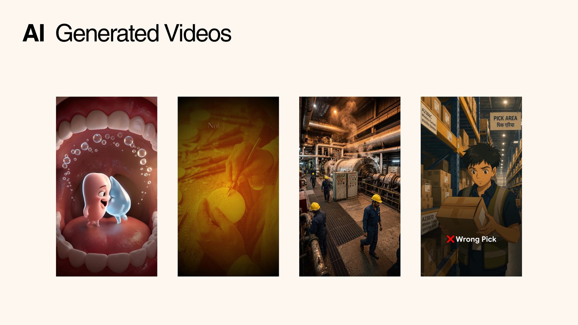 AI Generated Videos