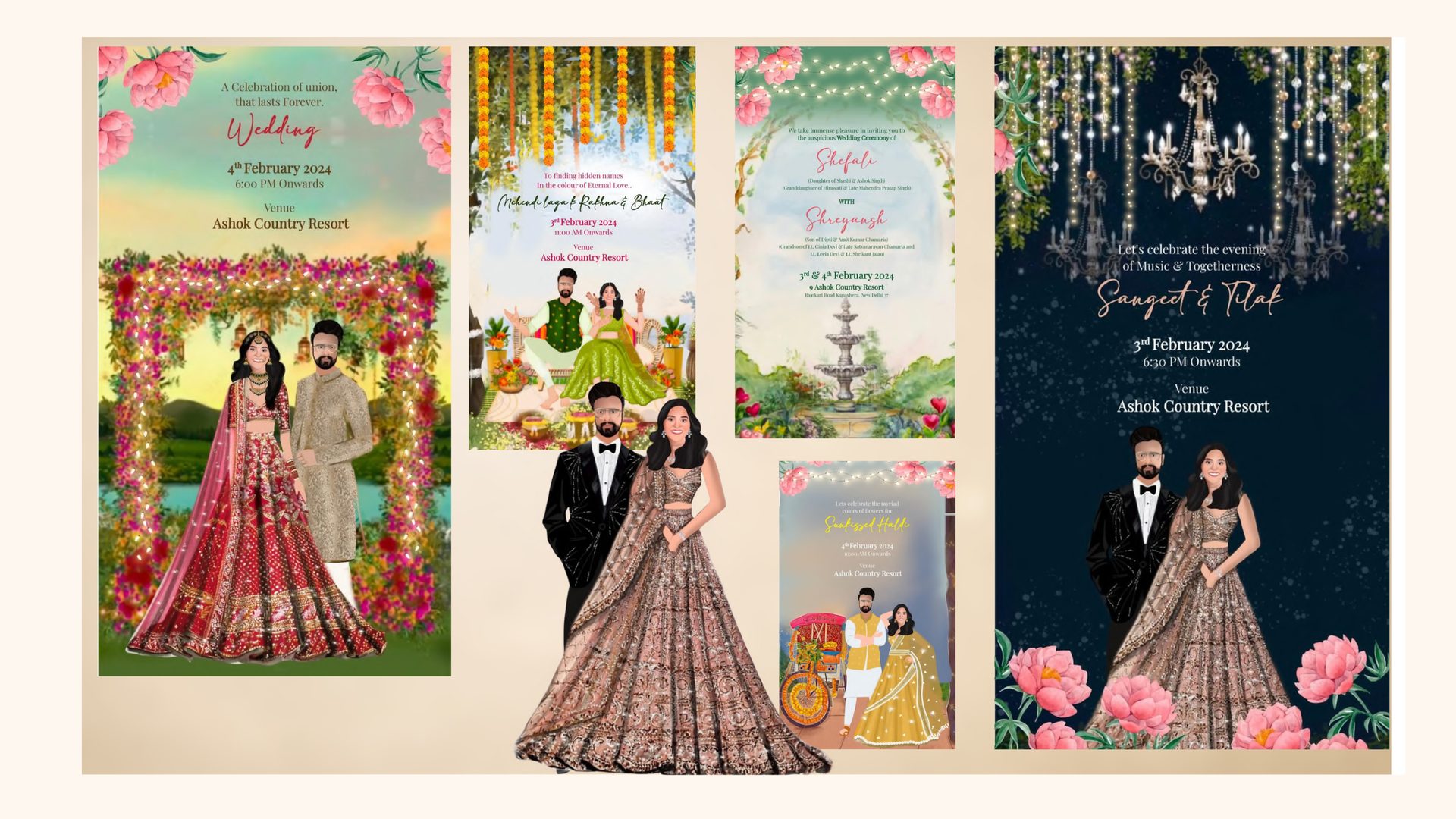 Wedding Invite Suite